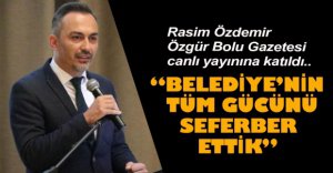 BOLU BELEDİYESİ VATANDAŞIN YANINDA