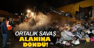 BİR ANDA ALEVLER SARDI