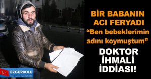 BİR BABANIN ACI FERYADI