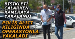 BİSİKLET HIRSIZI ADLİYEYE SEVK EDİLDİ