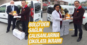 BOLÇİ’DEN SAĞLIK ÇALIŞANLARINA JEST