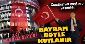 BOLU BELEDİYESİ'NDEN BAYRAM COŞKUSU