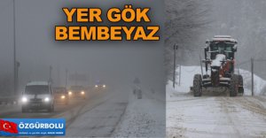 BOLU DAĞI BEMBEYAZ OLDU