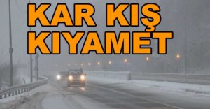 BOLU DAĞI KAR VE SİSE TESLİM