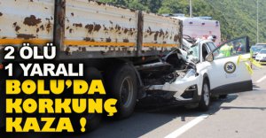 BOLU DAĞI’NDA FECİ KAZA!