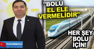 "BOLU EL ELE VERMELİDİR"