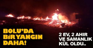 BOLU'DA BİR YANGIN DAHA