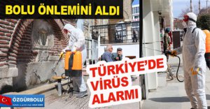 BOLU'DA CORONA ÖNLEMİ