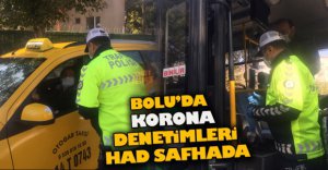 BOLU'DA DENETİMLER HAD SAFHADA