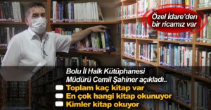 BOLU'DA EN ÇOK HANGİ KİTAPLAR OKUNUYOR?