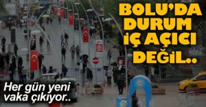 BOLU'DA HER GÜN YENİ VAKA ÇIKIYOR