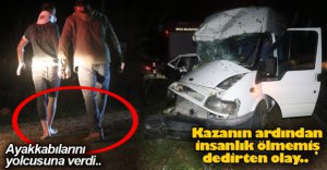 BOLU'DA İNSANLIK ÖLMEMİŞ DEDİRTEN OLAY