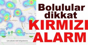 BOLU'DA KORKUTAN VİRÜS HARİTASI