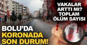 BOLU'DA KORONA VİRÜSTE SON DURUM
