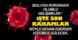 BOLU'DA KORONADA OLUMLU GELİŞMELER