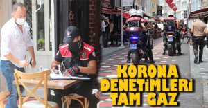 BOLU'DA KORONAVİRÜS DENETİMİ YAPILDI
