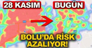 BOLU'DA KORONADA SEVİNDİRİCİ GELİŞME