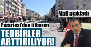 BOLU'DA TEDBİRLER ARTTIRILIYOR