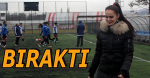 BOLU'NUN İLK KADIN BAŞKANI BIRAKTI