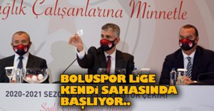 BOLUSPOR LİGE KENDİ SAHASINDA BAŞLAYACAK