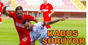 BOLUSPOR YİNE KAYBETTİ