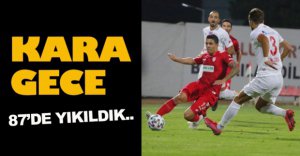 BOLUSPOR'DA GİDİŞAT KÖTÜ..