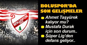 BEYPİLİÇ BOLUSPOR'DA SON GELİŞMELER