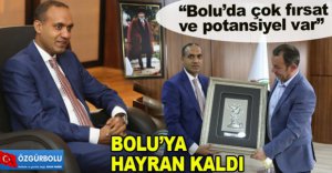 BOLU’YA HAYRAN KALDI