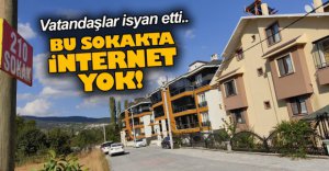 BOLU'DA O SOKAKTA İNTERNET YOK