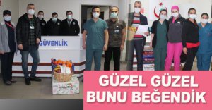 SAĞLIK ÇALIŞANLARINI UNUTMADILAR