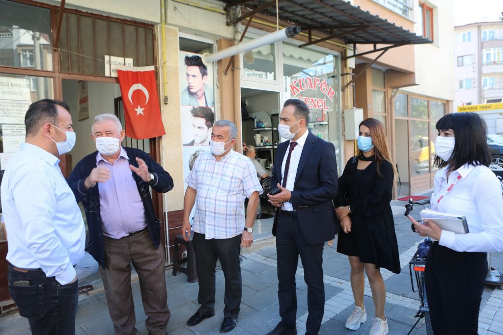 BAŞKAN ÖZCAN ESNAFI DİNLEDİ