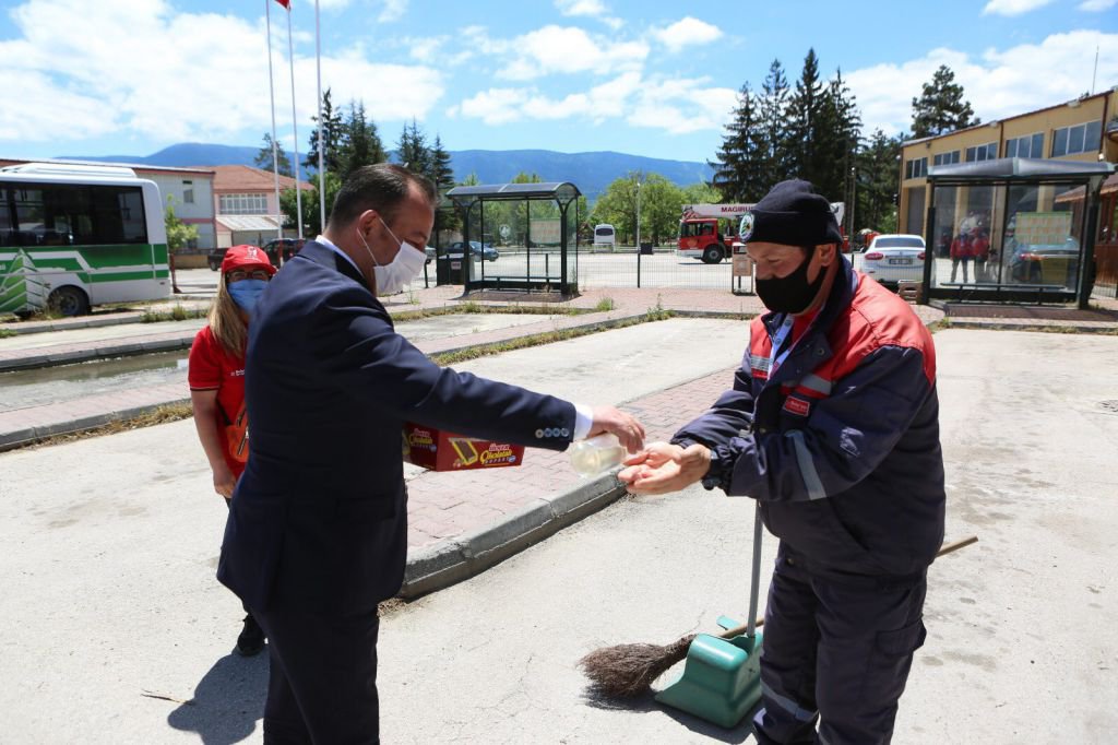 BAŞKAN'DAN BAYRAM ZİYARETİ...