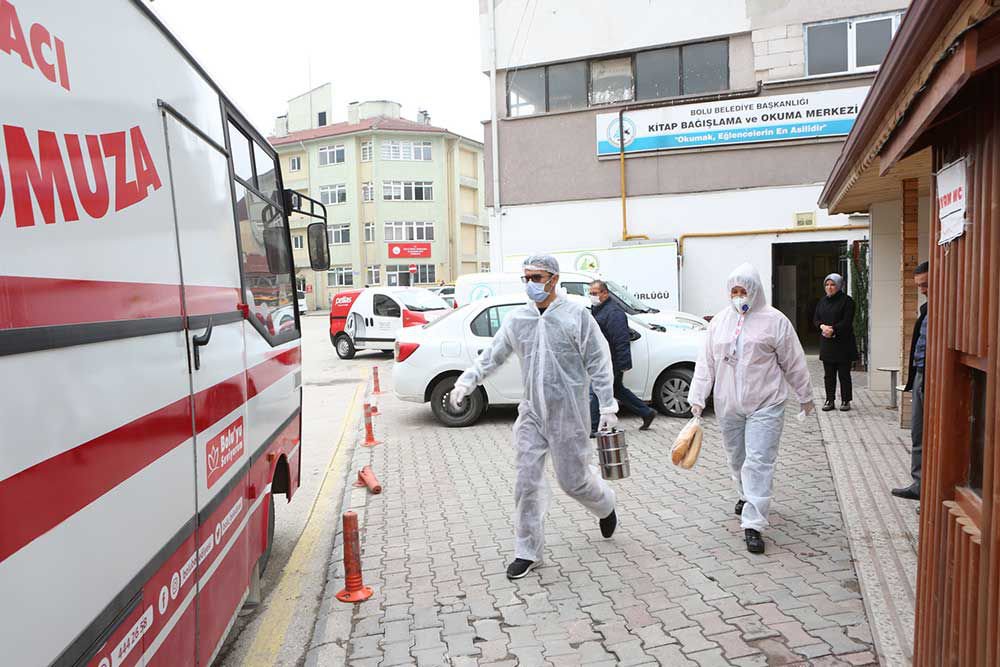 BELEDİYE'DEN EVLERE SERVİS