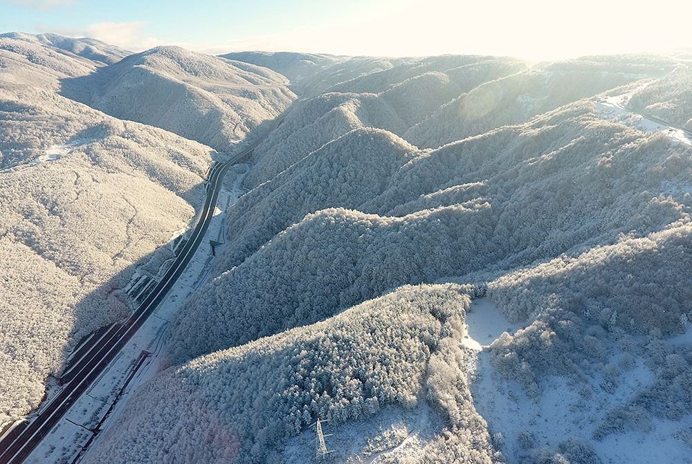 BOLU DAĞI'NDA EŞSİZ MANZARA