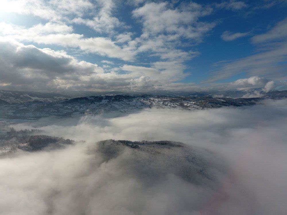 BOLU DAĞI'NDA EŞSİZ MANZARA