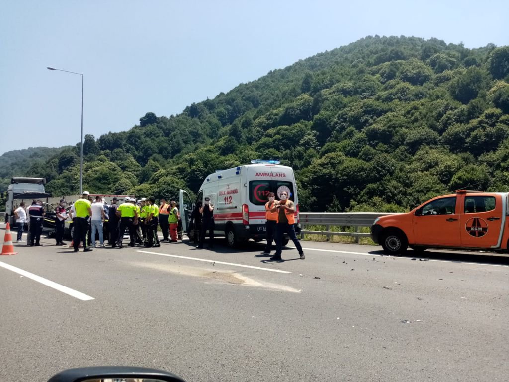 BOLU DAĞI’NDA FECİ KAZA!