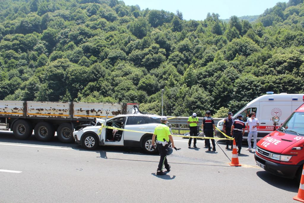 BOLU DAĞI’NDA FECİ KAZA!