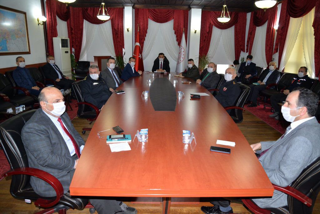 BOLU PANDEMİ KURULU TOPLANDI