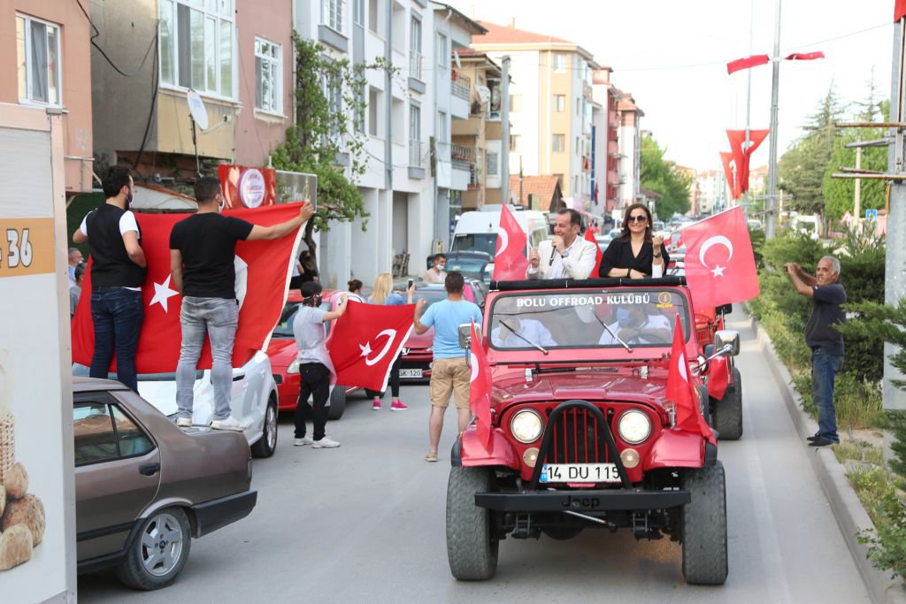 BOLU'DA 19 MAYIS COŞKUSU..