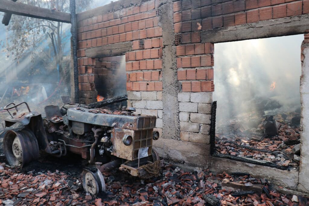 BOLU'DA HORTUM SONRASI YANGIN PANİĞİ