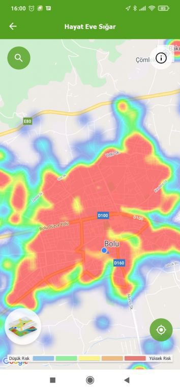 BOLU'DA KORONADA SEVİNDİRİCİ GELİŞME