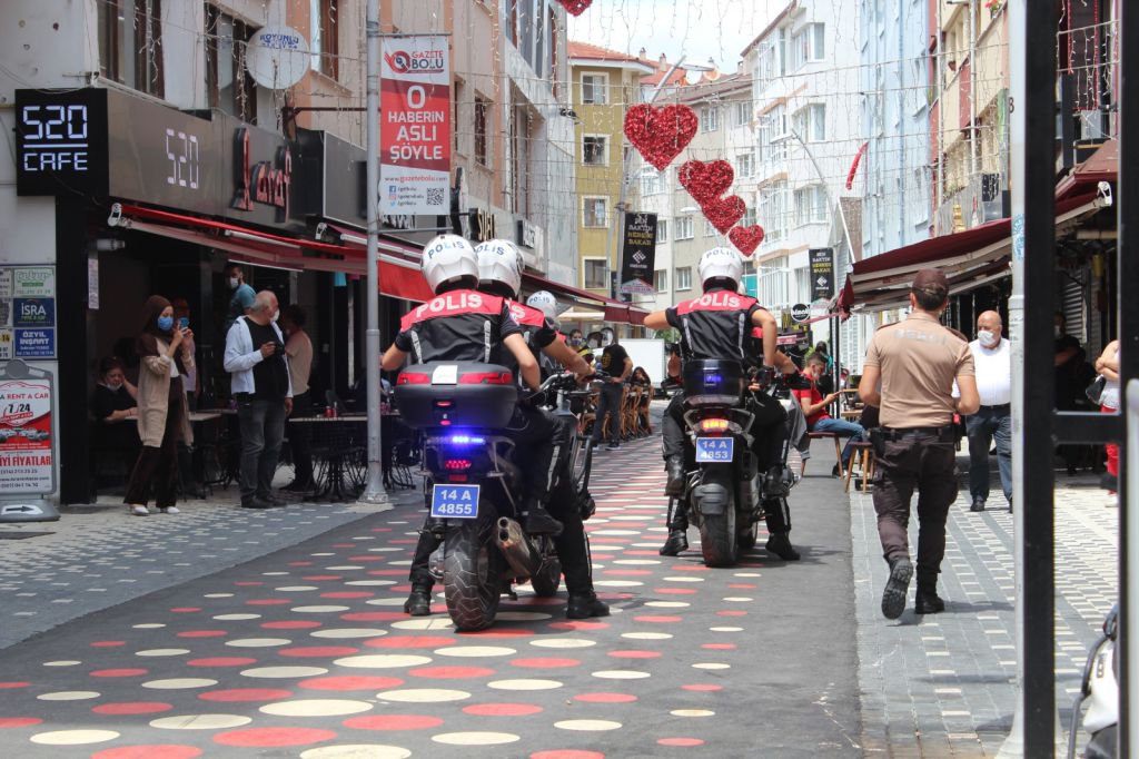 BOLU'DA KORONAVİRÜS DENETİMİ YAPILDI