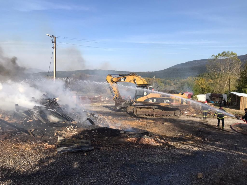 BOLU'DA O KÖY ALEV ALEV YANDI!