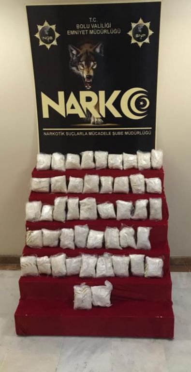 BOLU'DA UYUŞTURUCUYA GEÇİT YOK