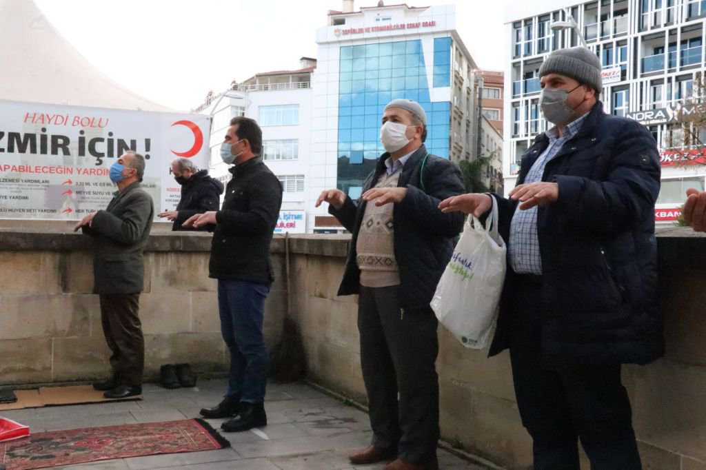 BOLU'DA YAĞMUR DUASI YAPILDI