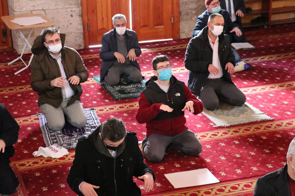 BOLU'DA YAĞMUR DUASI YAPILDI