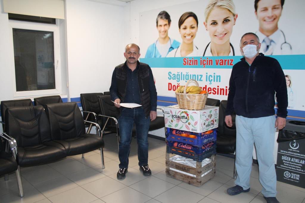 SAĞLIK ÇALIŞANLARINI UNUTMADILAR