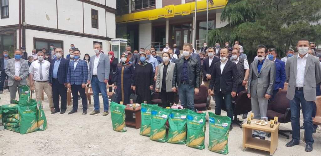 ÇİFTÇİLERE DESTEK DEVAM EDİYOR..