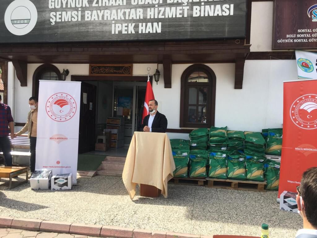 ÇİFTÇİLERE DESTEK DEVAM EDİYOR..