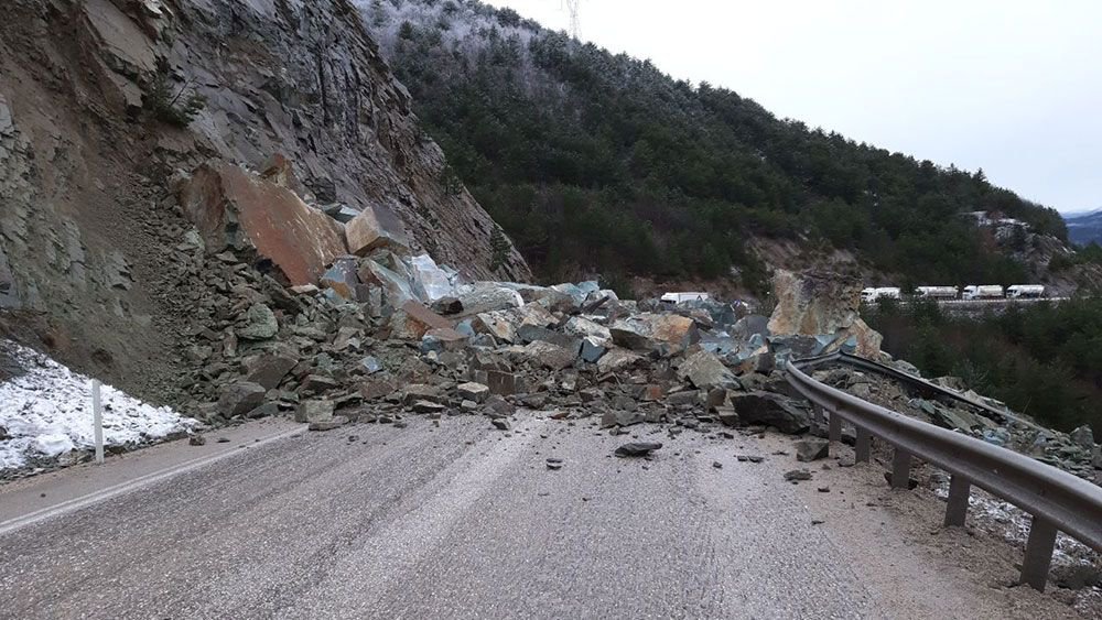 MUDURNU ANKARA YOLUNDA HEYELAN